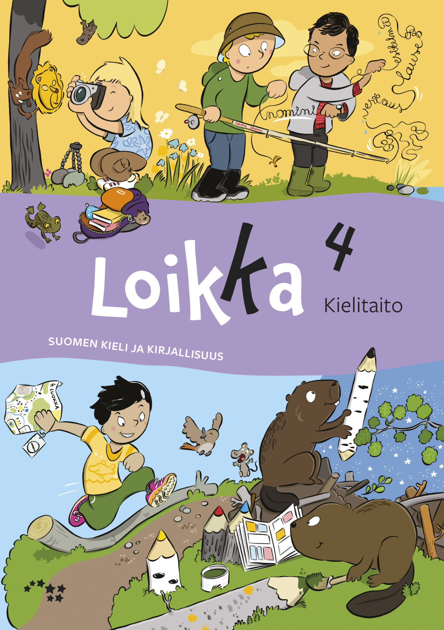 Loikka 4 Alakoulun Suomen Kieli Ja Kirjallisuus Otava Oppiminen