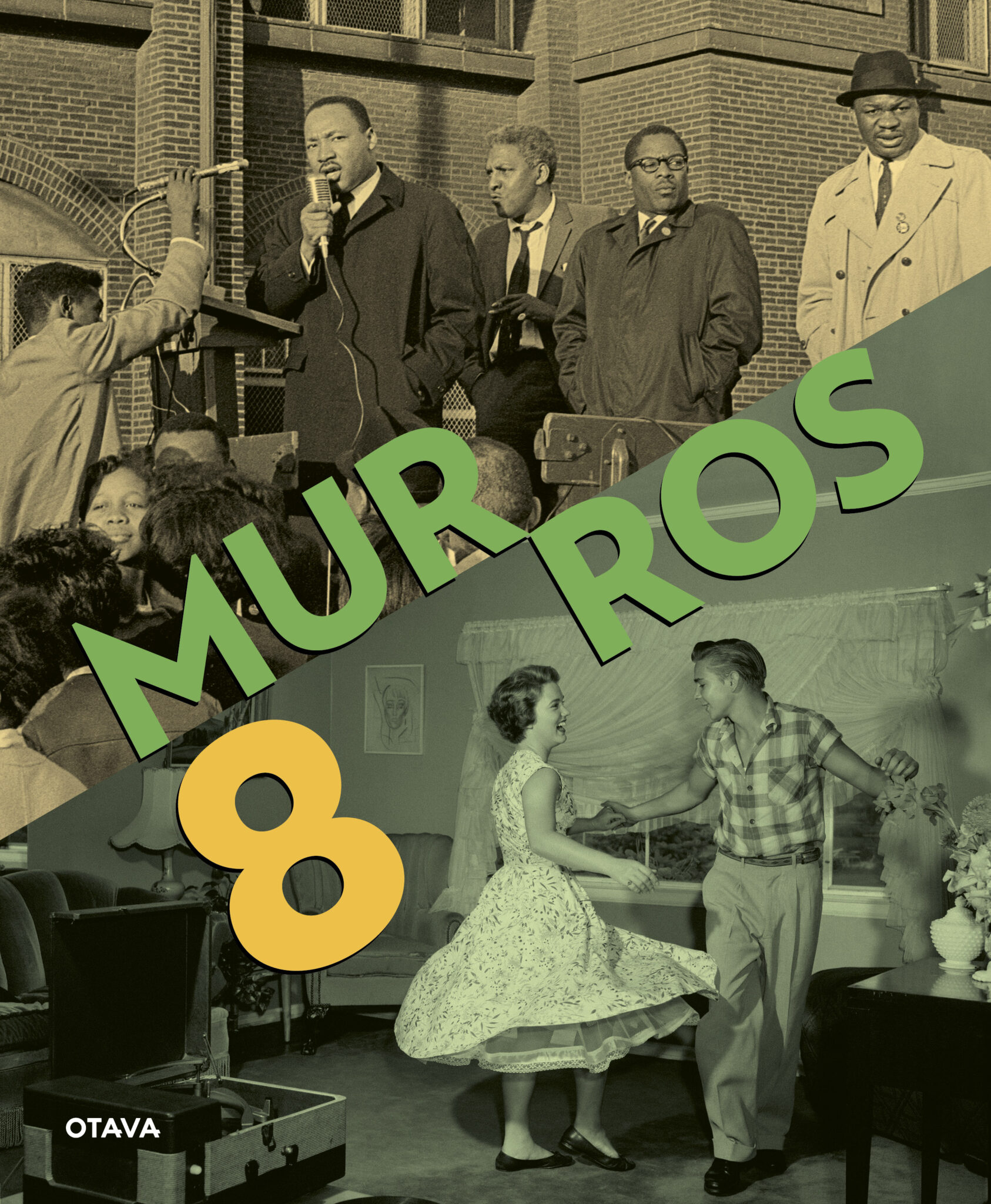 Kirjan kansikuva: Murros 8 – yläkoulun historia