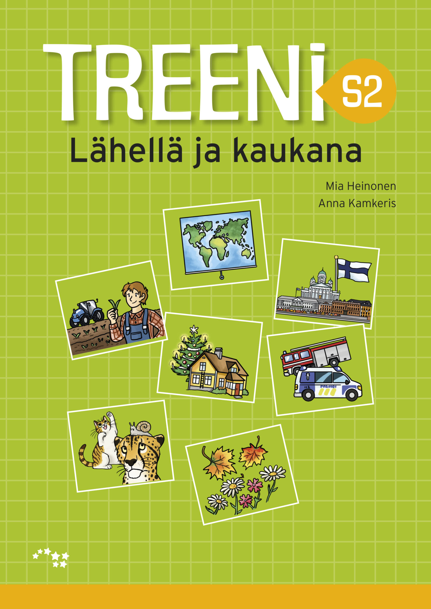 Kirjan kansikuva: Treeni S2 Lähellä ja kaukana