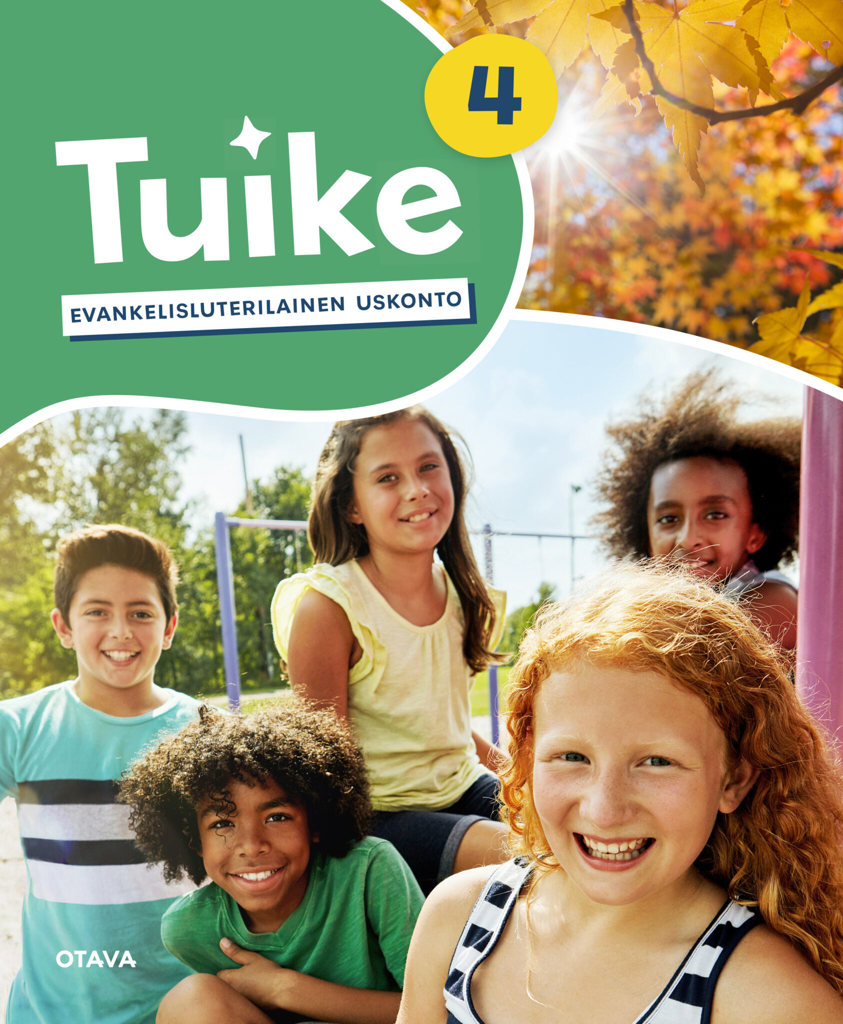 Kirjan kansikuva: Tuike 4 – alakoulun uskonto